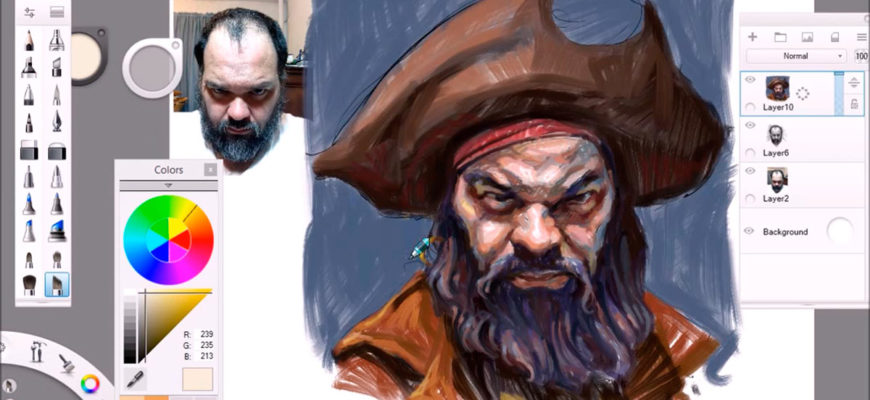 Фото 7 — Лучшие приложения для рисования на планшете